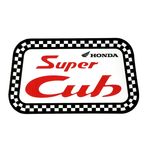 Powertex Honda Store. Honda Powersports Super Cub Decal