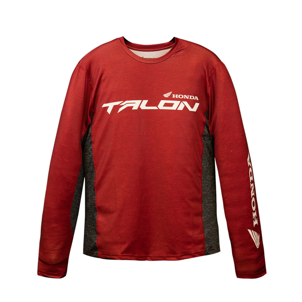 Front view of Honda Talon LS Performance Tee on a white background