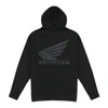 Honda Vintage Hoodie Back Product Image on white background